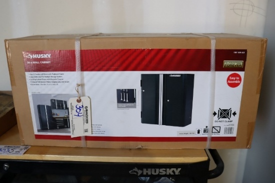 New - Husky 28" wide wall mount metal cabinet