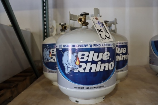 Times 3 - Blue Rhino 20 lb. LP tanks