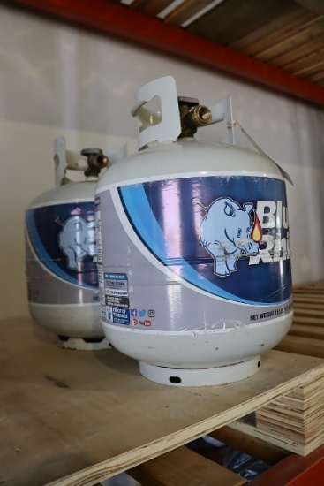 Times 2 - Blue Rhino 20 lb. LP tanks