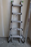 Mighty aluminum multi purpose ladder