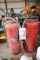 Pair to go - Red hand pump sprayers