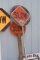 Pair to go - Stop/slow flagger signs