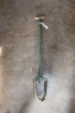 Post hole auger with broken handle
