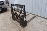 Star Equipment skid steer pallet forks - Forks need to stay until Friday 2:00 pm for loading purpo