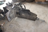 Cat Hydraulic skid steer concrete hammer