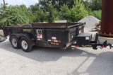 2015 Doolittle 8214-HD Master dump 14,000# - 14' tandem axle dump trailer,