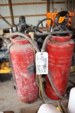 Pair to go - Red hand pump sprayers