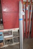 All to go - 5 Assorted length aluminum poles for concrete finishing tools