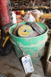 Bucket to go - Assorted grinding stones