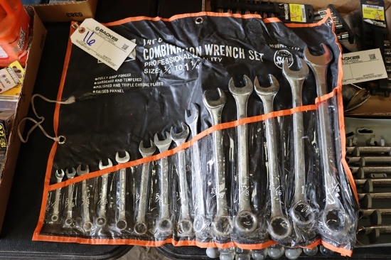 Pro Brand 14 piece standard combination wrench set