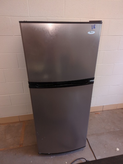 Just added - Whirlpool stainless front fridge - works good but needs a good