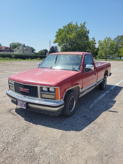 1988 GMC C1500 truck - as is condition