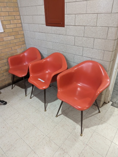 Just added - Times 3 - Tech Fab orange chairs