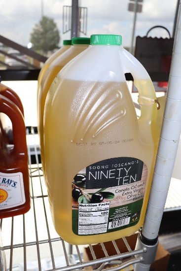 Times 3 - Ninety Ten 1 gallon olive oil