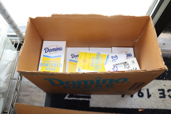 1/2 case of Domino 16 oz. sugar boxes