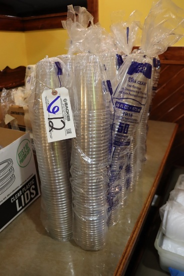 Times 12 - Sleeves of Solo 16 oz. plastic cups