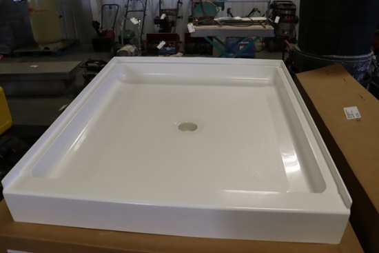 New Swan 36" x 42" white resin shower floor base