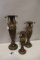 Set of 3 - Grecian candle holders - 14