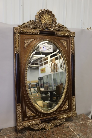 25" x 46" Uttermost Maxwell Gold 14501B decorative framed mirror