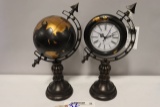 Set of 2 - Globe & clock - 16