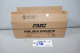 500 round box of PMC 308 Winchester 147 grain full metal jacket bullets