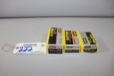 Times 3 - Boxes of Speer 375, 30, & 270 caliber bullets - 2 boxes are half