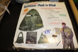 Ameristep outhouse Pack in blind