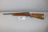 Mossberg no. 42T bolt action 22 cal. Riffle - rusted barrel - as is