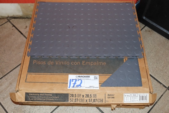 2 boxes to go - Blue Hawk 20.5" x 20.5" interlock flooring