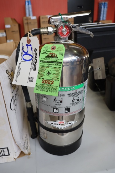 Amerex type K fire extinguisher