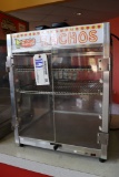 Ricos counter top nacho heated display cabinet