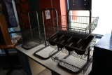 Times 3 - Counter top wire organizer racks