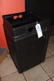 Commercial Zone black trash can - no lid