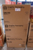 Times 3 - Cases of 170 oz. popcorn containers