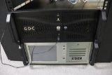 Kneisley component rack to include: GDC model SX-2000 digital cinema server