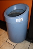 Times 2 - Blue round trash cans