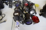 Times 8 - E106 spot DJ lights with some extra lenses