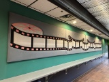 4' x 32' long Cinema Reel Decor