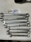 Lot of 7 Snap On SAE wrenches
