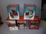 All to go - NIB Budweiser Holiday Mugs    5 of these