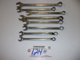 Snap On random SAE wrenches   total of 8