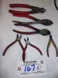 Snap On and other pliers     total of 6