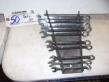 Partial set of Craftsman Metric wrenches