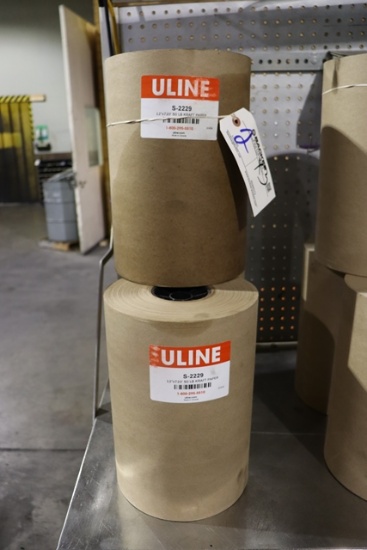 Times 3 - Uline S-2229 Paper rolls - 12" x 720'