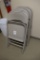Times 8 - metal folding chairs