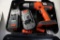 Black & Decker 18v cordless drill - 2 batteries - no chargers