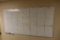 4' x 8' dry erase board - bowed in middle