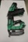 Set to go - Hitachi 15 & 16 gauge mailers with charger and battery