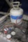 Refrigerator gauges with empty tank