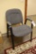 Tweed office arm chair